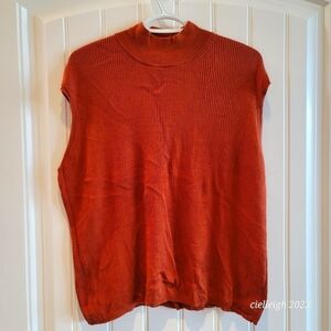 4 for $25 Coldwater Creek Sleeveless Mock Turtleneck Sweater